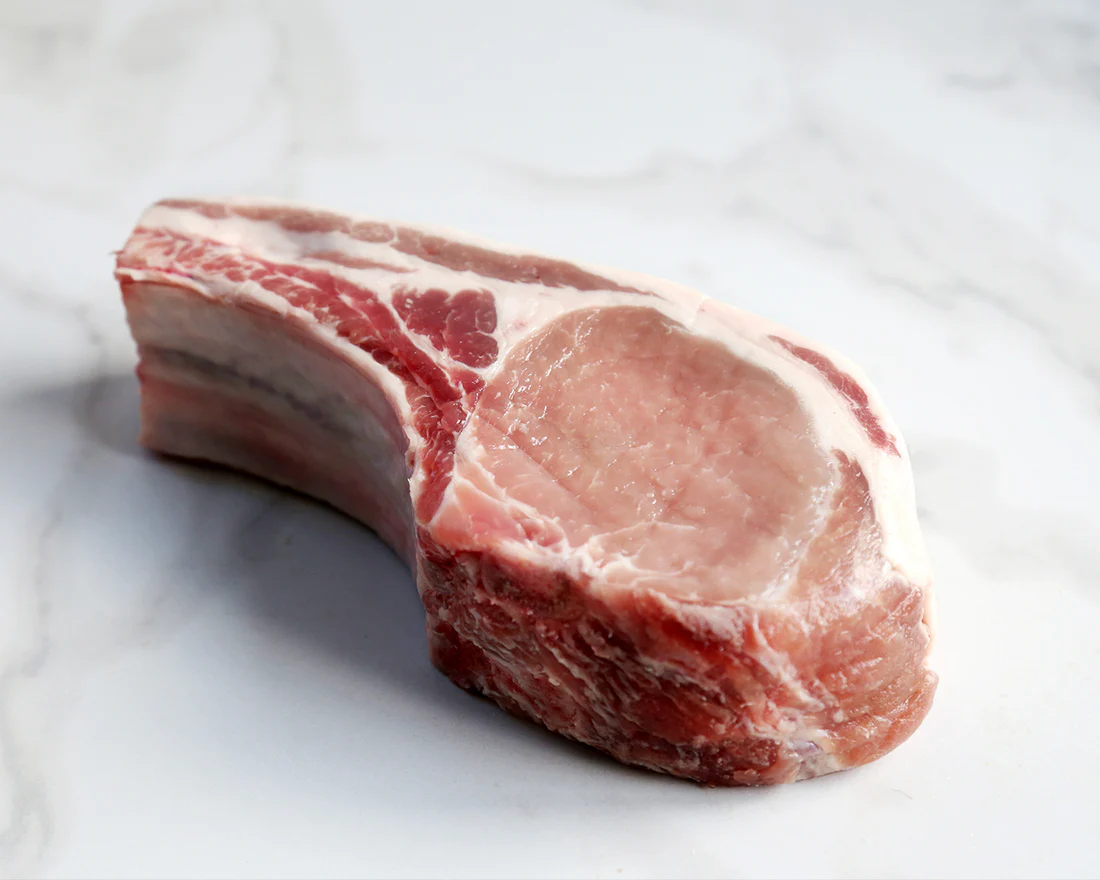 Heritage Berkshire Belly Pork Chop 14oz. - Pre-order Item