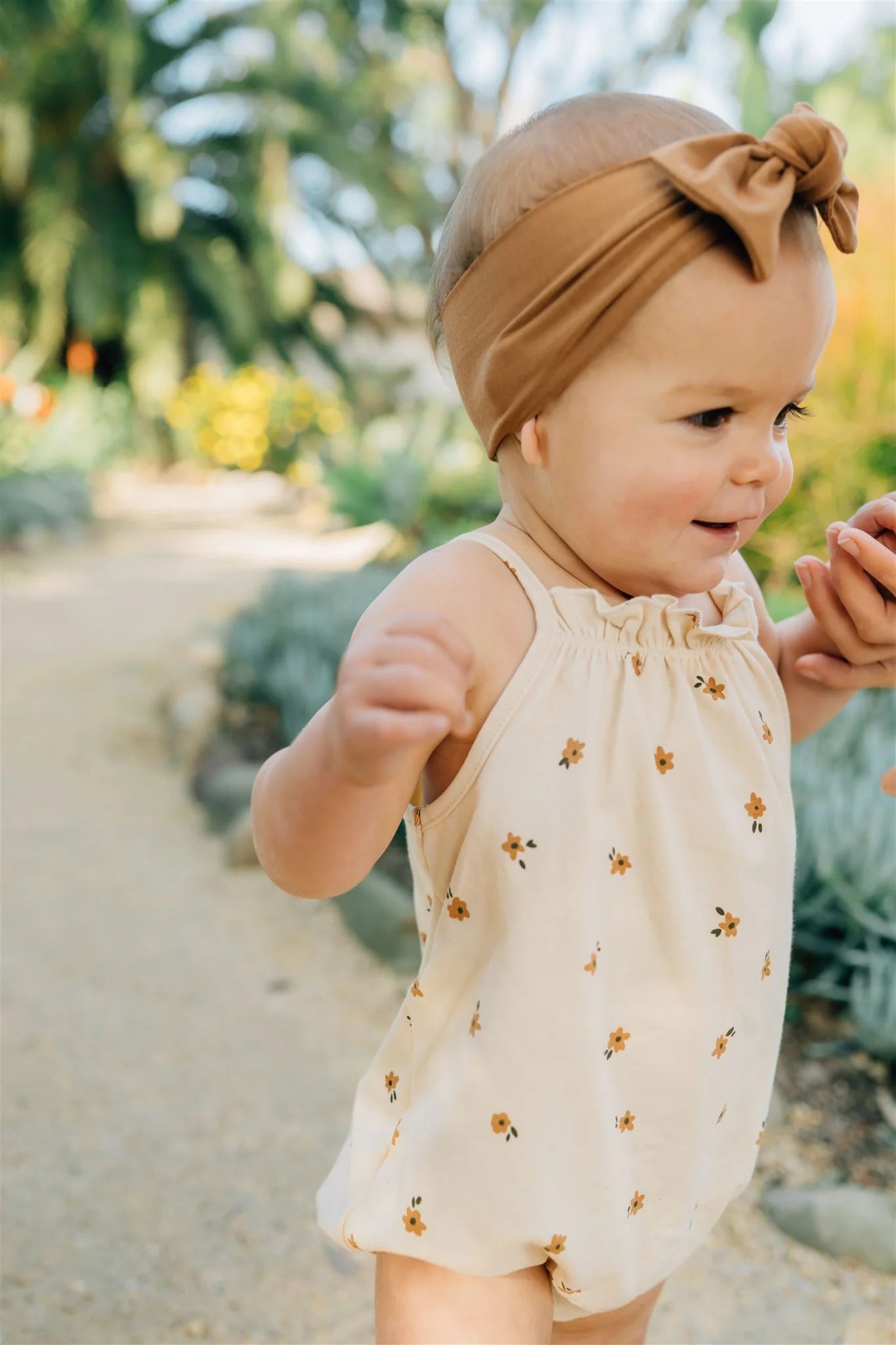 Cream Floral Bubble Romper