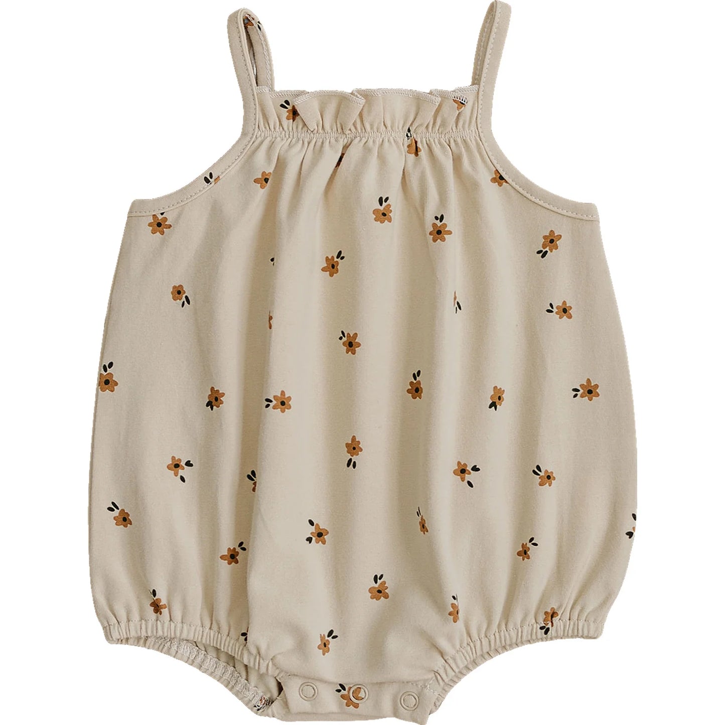 Cream Floral Bubble Romper