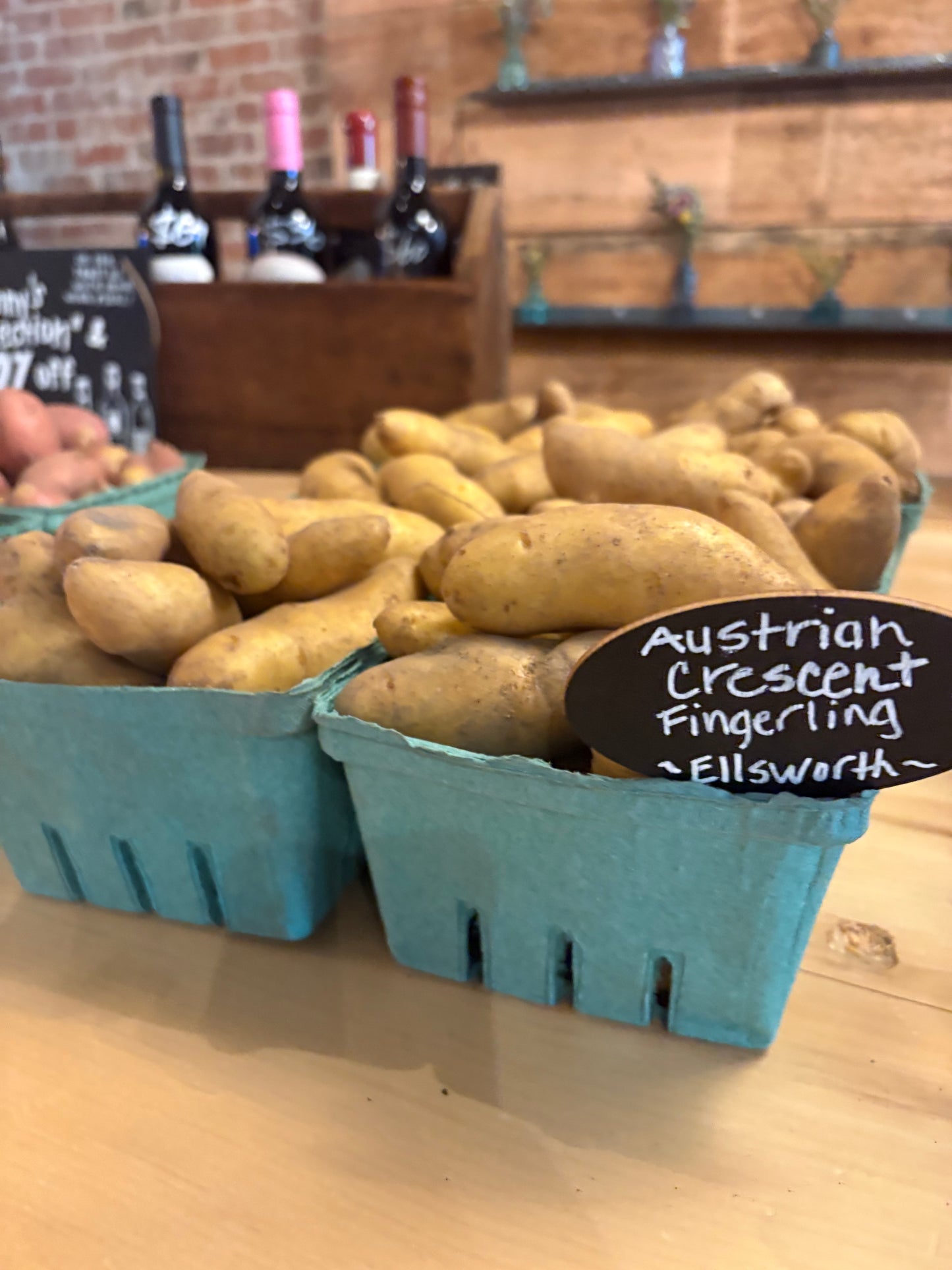 Austrian Creasant Fingerling Potatoes