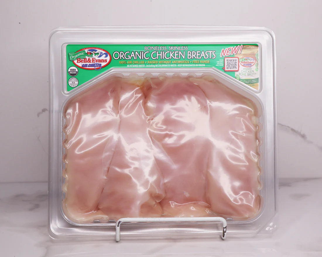 Pre Order by Wednesday 3PM. Available to pick up after 3PM Friday - 1.25lb  Bell & Evans Organic Chicken Breast