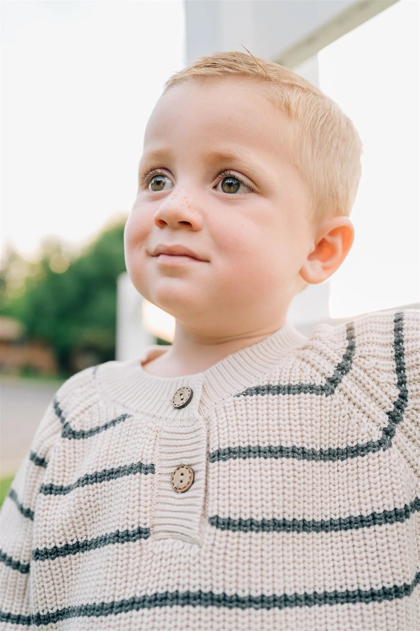 Charcoal Stripe Sweater