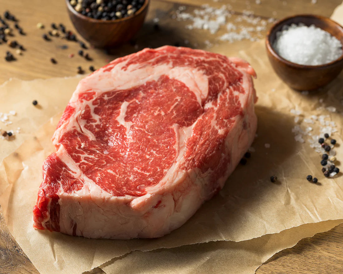 18oz Rib Eye 18oz. USDA Choice Ribeye – Lou & Birdie