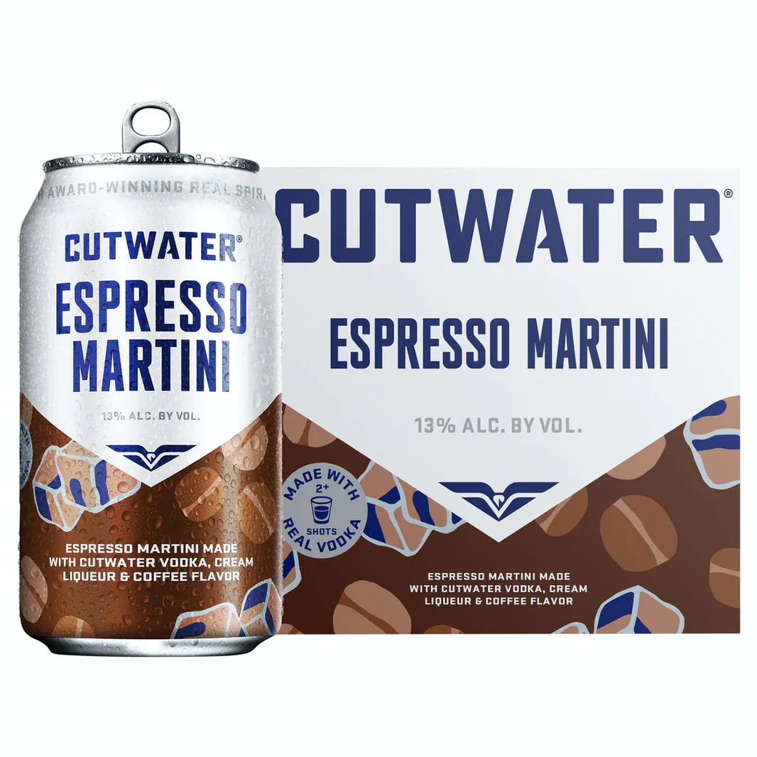 CutWater Espresso Martini - 4 Pack Cans
