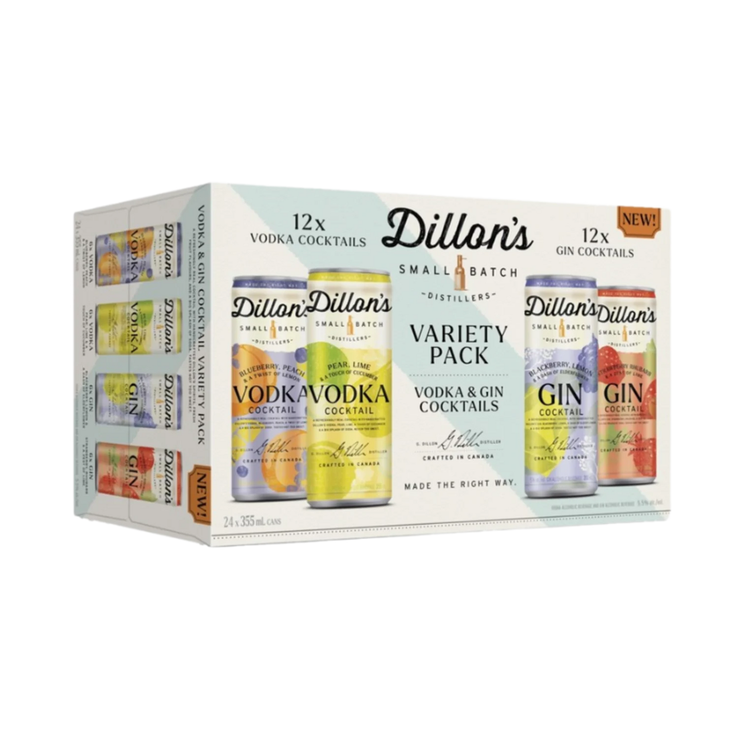 Dillon's Variety Pack 8 Cans