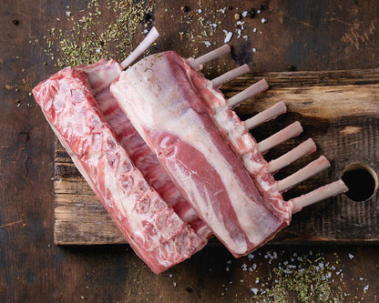 Pre Order by Wednesday 3PM. Available to pick up after 3PM Friday - Domestic Lamb Chops FROZEN 2oz/ Lollie's 2.5lb per bag.