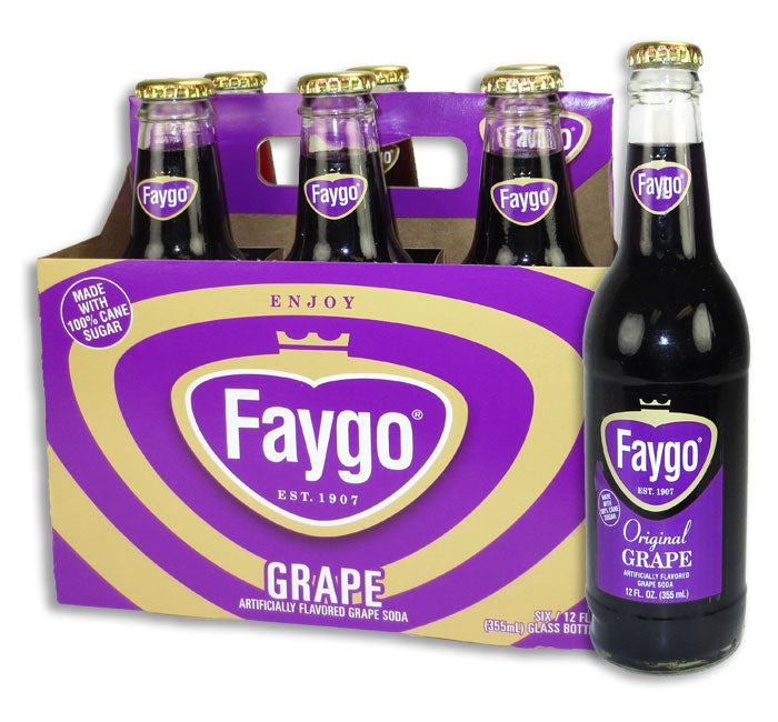 Faygo Grape 6 Pack Bottles