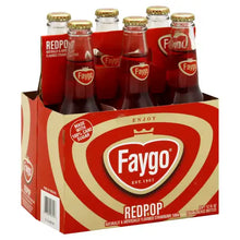 Faygo Red Pop 6 Pack Bottles