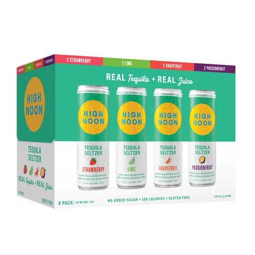 High Noon Tequila Variety 8 Pack Cans