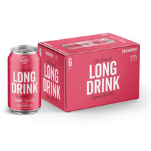 The Long Drink Cranberry 6 Pack Cans