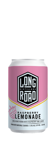 Long Road Rasberry Lemonade 4 Pack Cans