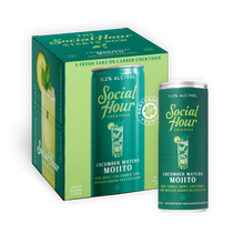 Cucumber Matcha Mojito - Social Hour - 4 Pack Cans
