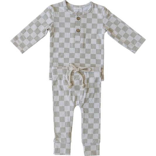 Checkered Two-Piece Set
