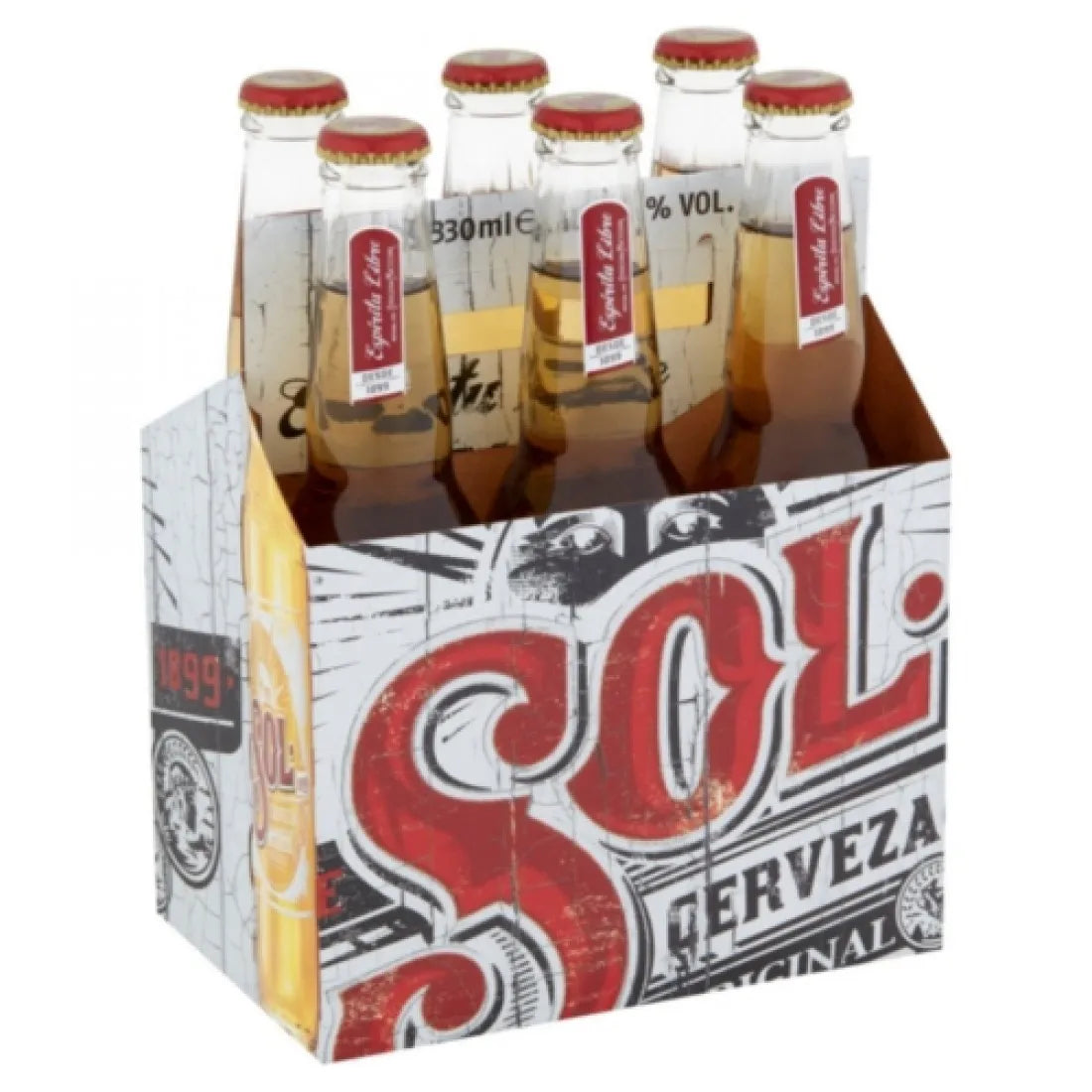 Sol 6 Pack Bottles