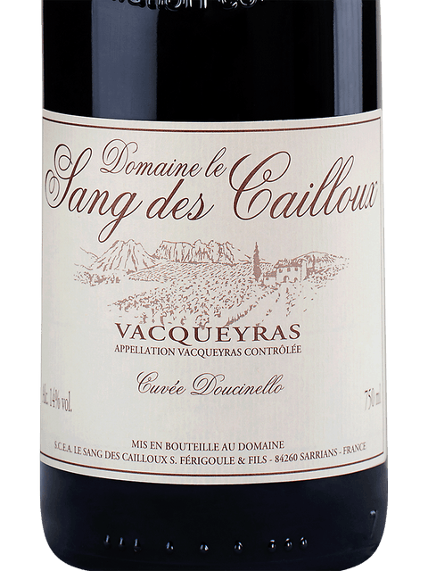 2022 Sang Des Cailloux "Vacqueyras"