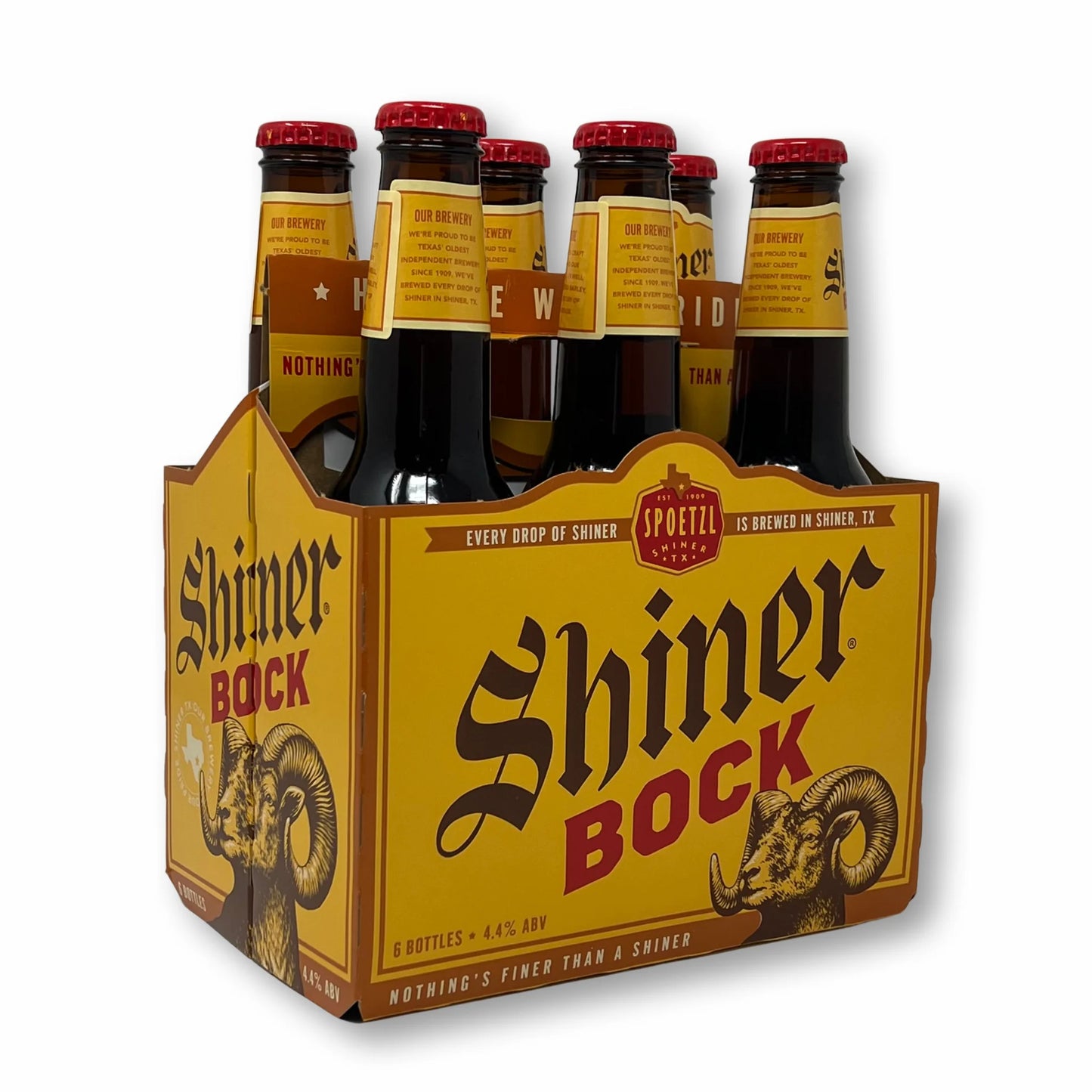 Shiner Bock 6 Pack Bottles