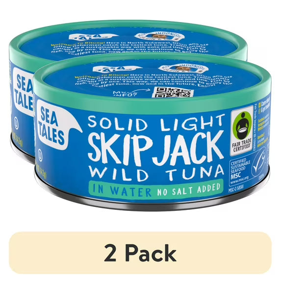 Skipjack Tuna two pack