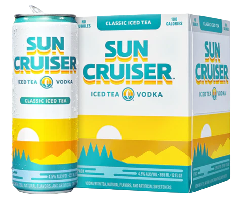 Sun Cruiser Classic Tea 4 Pack Cans