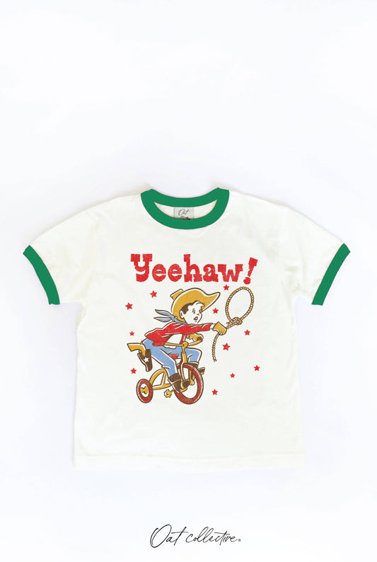 YEEHAW! Toddler Ringer Tee