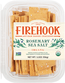 Rosemary Sea Salt - FIREHOOK Artisan Crackers 7oz