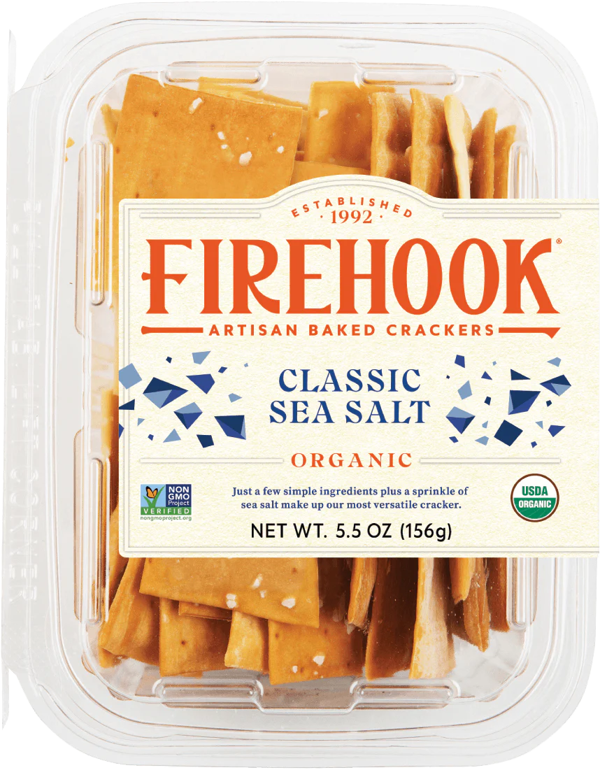 Classic Sea Salt - FIREHOOK Artisan Crackers 7oz.