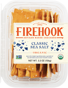 Classic Sea Salt - FIREHOOK Artisan Crackers 7oz.
