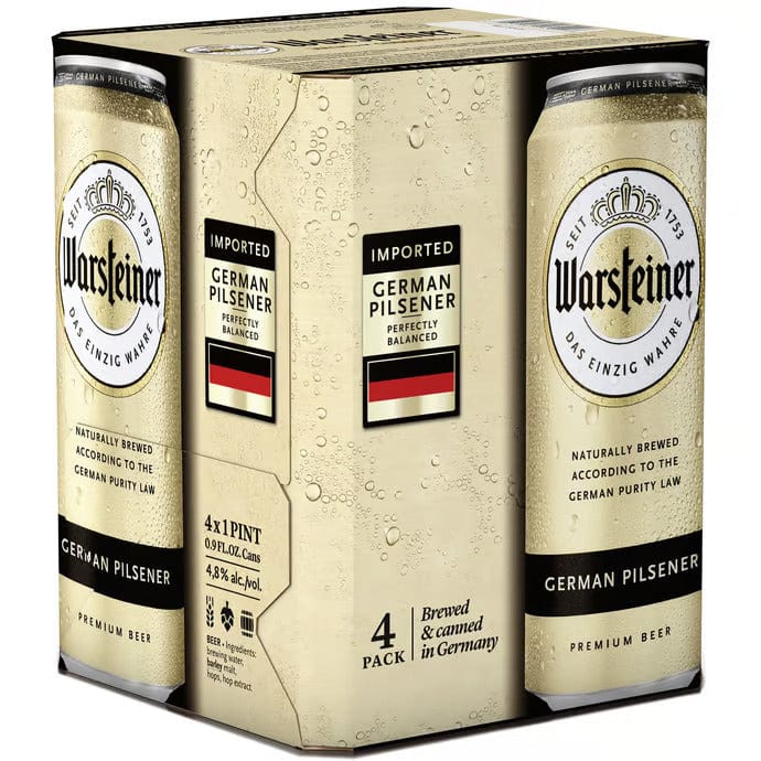 Warsteiner Pilsner 6 Pack Cans